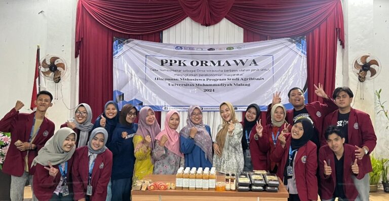 Mahasiswa Agribisnis UMM Raih Pendanaan Program PPK Ormawa, Kembangkan Desa Wirausaha Olahan Jeruk di Sumbersekar